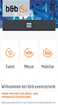 Mobile Screenshot of bb-et.de